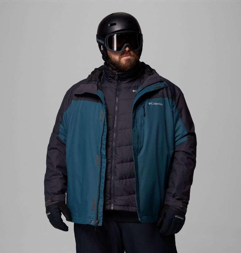 Manteau Interchange Whirlibird V pour hommes – Tailles fortes, Color: Everblue, Shark, image 5