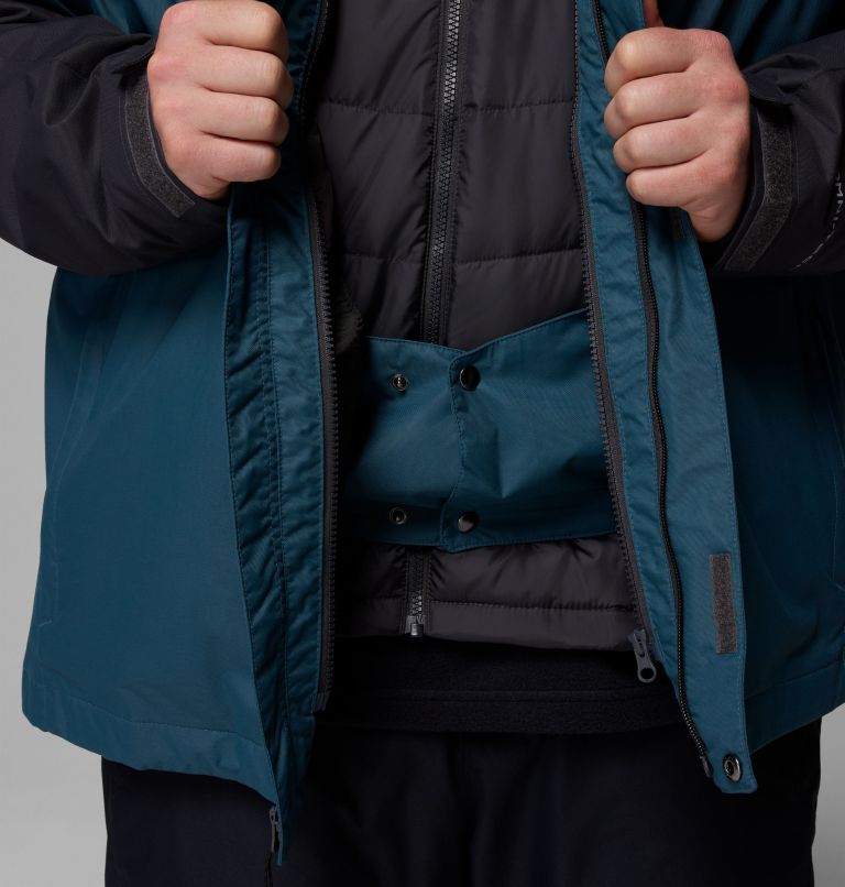 Manteau Interchange Whirlibird V pour hommes – Tailles fortes, Color: Everblue, Shark, image 10