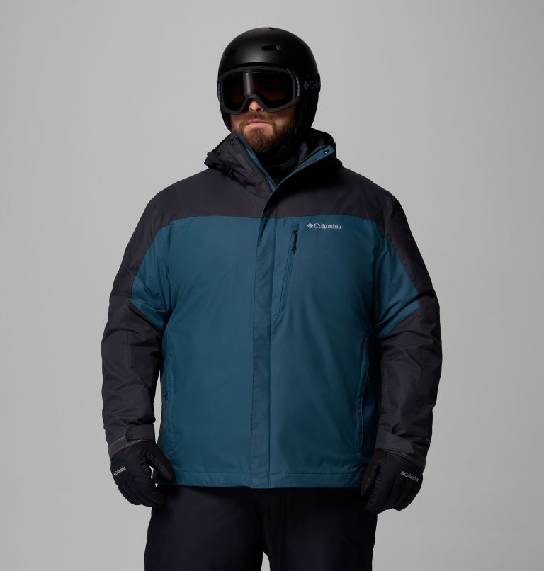 Manteau Interchange Whirlibird V pour hommes – Tailles fortes, Color: Everblue, Shark, image 1