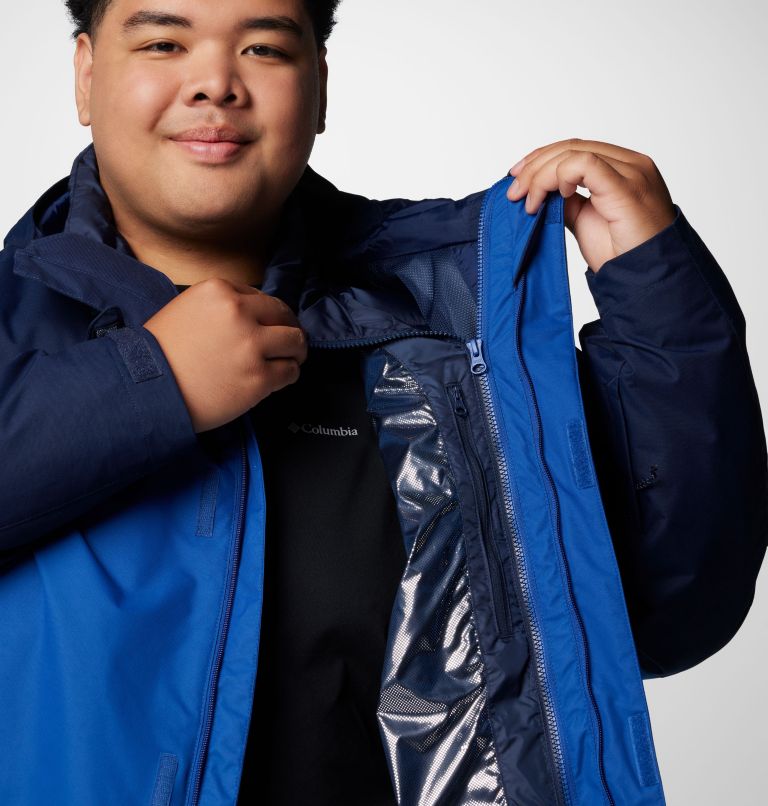 Men's Whirlibird V Interchange Jacket - Big, Color: Mountain Blue, Collegiate Navy, image 8