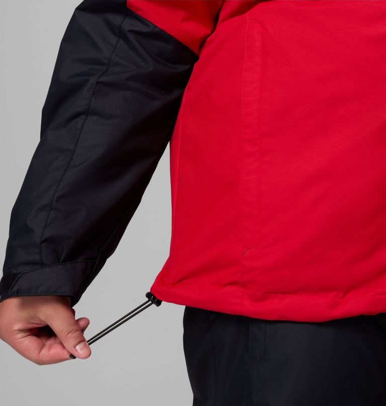 Men's Whirlibird V Interchange Jacket - Big, Color: Mountain Red, Black, image 15