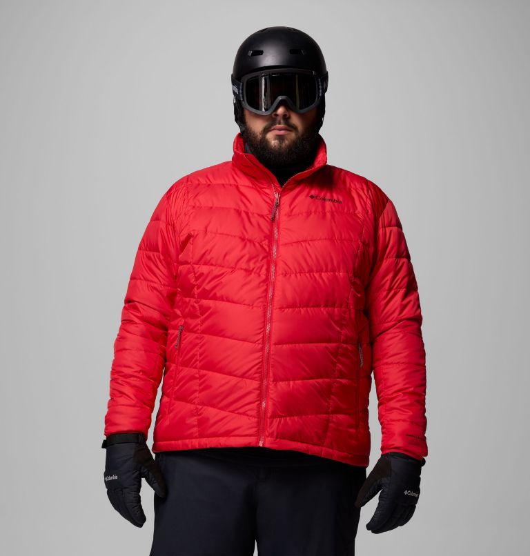Men's Whirlibird V Interchange Jacket - Big, Color: Mountain Red, Black, image 6