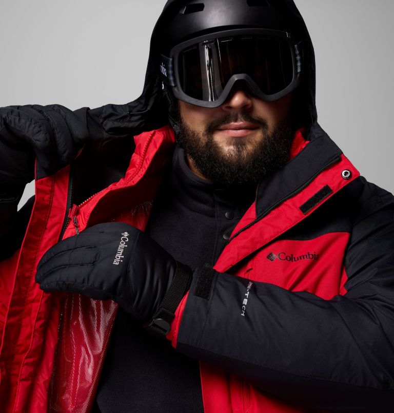Men's Whirlibird V Interchange Jacket - Big, Color: Mountain Red, Black, image 11