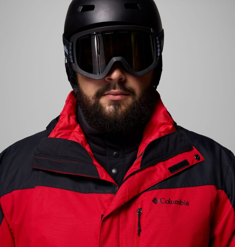 Men's Whirlibird V Interchange Jacket - Big, Color: Mountain Red, Black, image 12