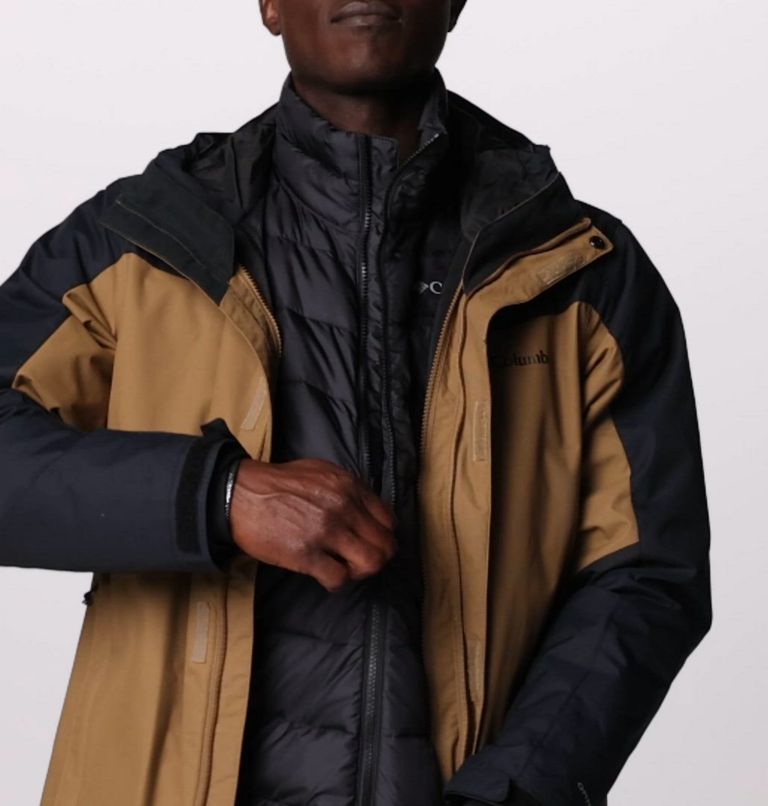 Men's Whirlibird V Interchange Jacket - Tall, Color: Delta, Black