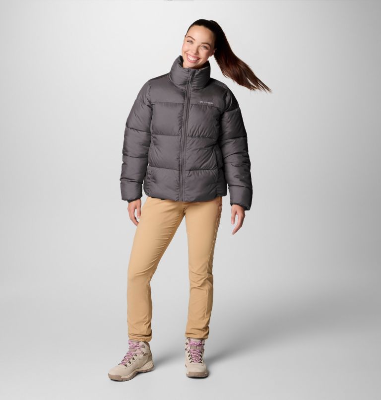 Women's Puffect II Puffer Jacket, Color: City Grey, image 3