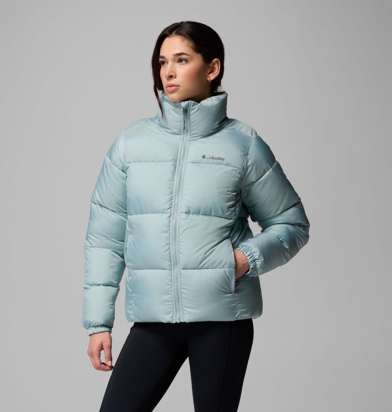 Women's Puffect II Puffer Jacket, Color: Crushed Blue, image 4