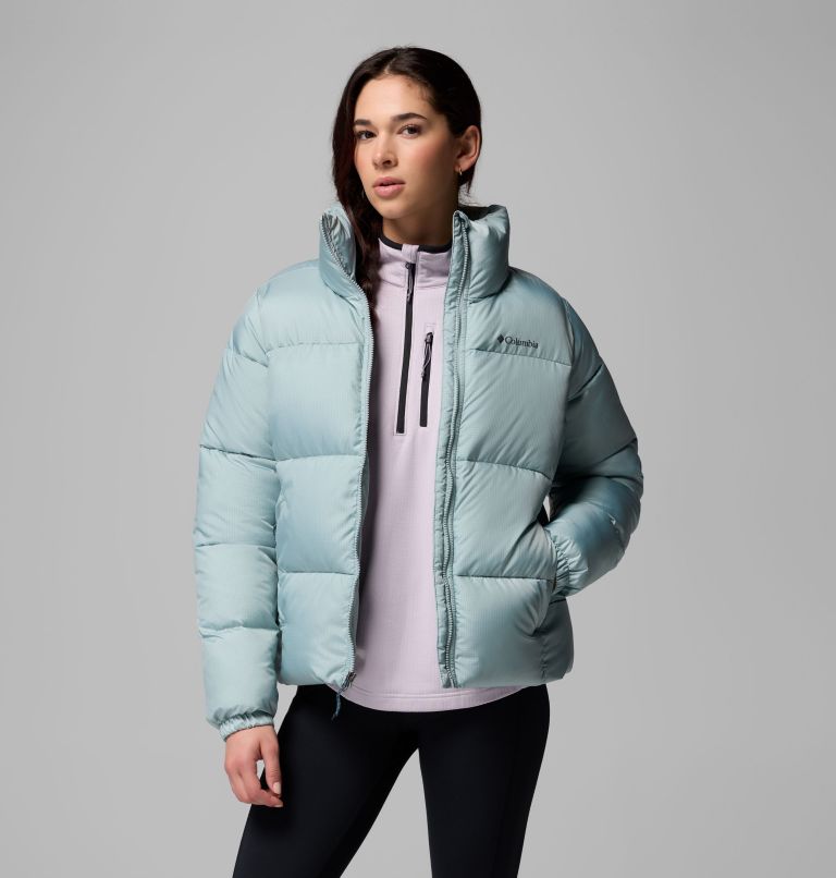 Women's Puffect II Puffer Jacket, Color: Crushed Blue, image 5
