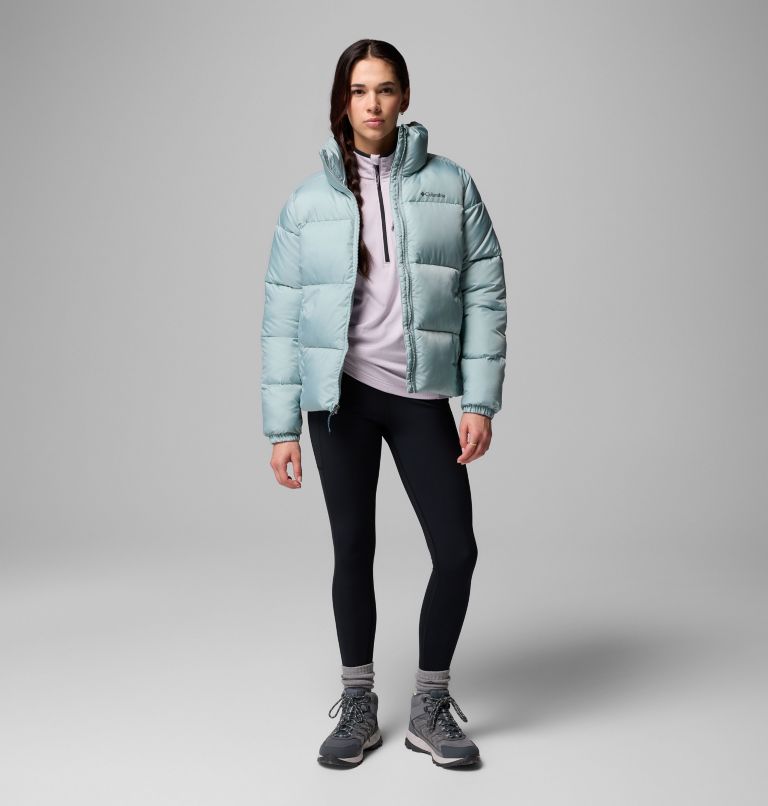 Women's Puffect II Puffer Jacket, Color: Crushed Blue, image 2