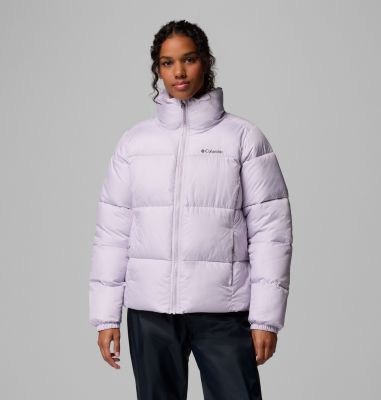 Women's Puffect II Full Zip Jacket, Color: Lavender Pearl, image 7