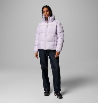 Women's Puffect II Full Zip Jacket, Color: Lavender Pearl, image 8