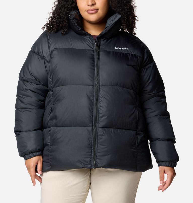 Women's Puffect II Full Zip Jacket - Plus Size, Color: Black, image 1
