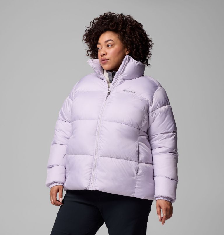 Women's Puffect II Full Zip Jacket - Plus Size, Color: Lavender Pearl, image 4