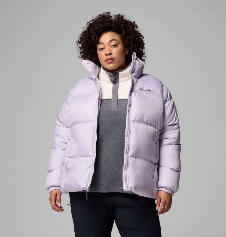 Women's Puffect II Full Zip Jacket - Plus Size, Color: Lavender Pearl, image 5