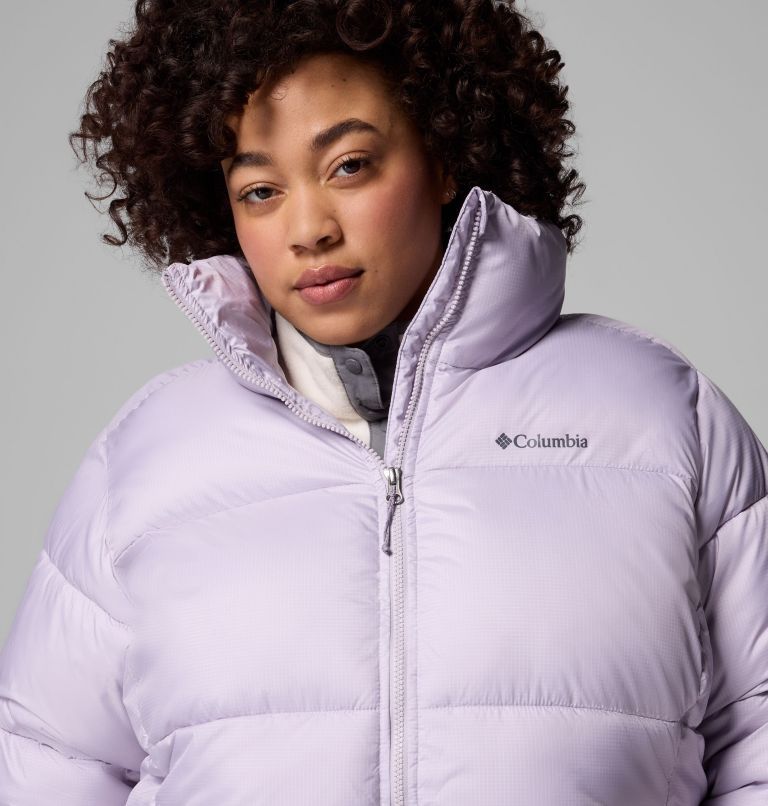 Women's Puffect II Full Zip Jacket - Plus Size, Color: Lavender Pearl, image 6