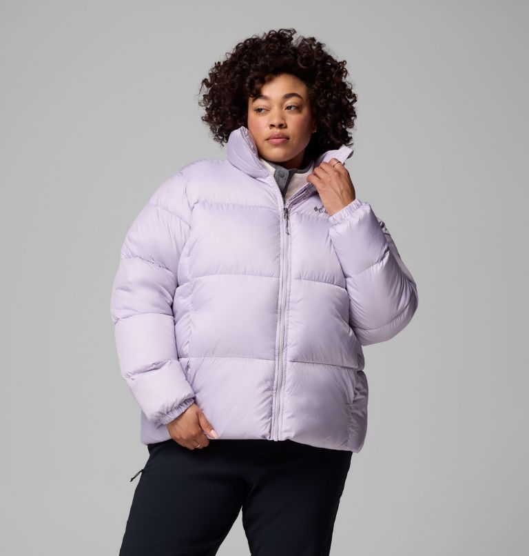 Women's Puffect II Full Zip Jacket - Plus Size, Color: Lavender Pearl, image 1