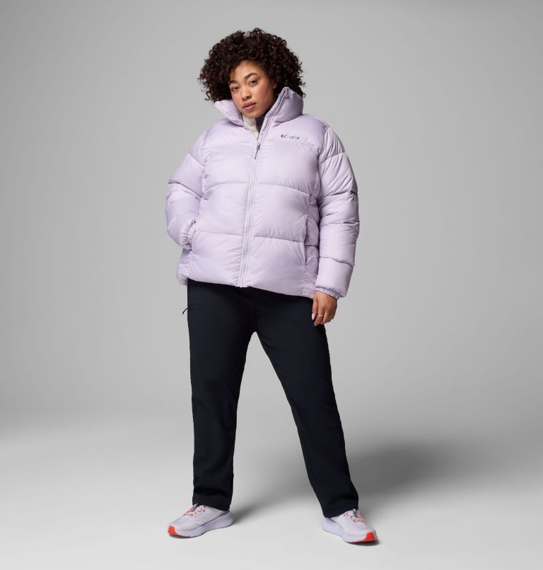 Women's Puffect II Full Zip Jacket - Plus Size, Color: Lavender Pearl, image 2