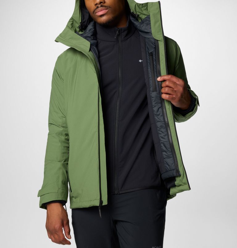 Men's Silver Leaf Interchange Jacket, Color: Canteen, image 6