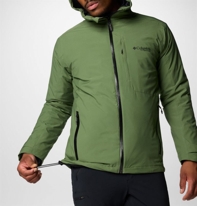 Men's Silver Leaf Interchange Jacket, Color: Canteen, image 7