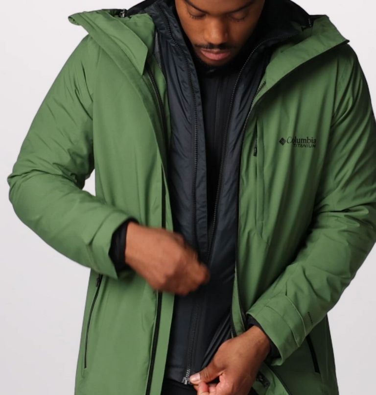 Men's Silver Leaf Interchange Jacket, Color: Canteen