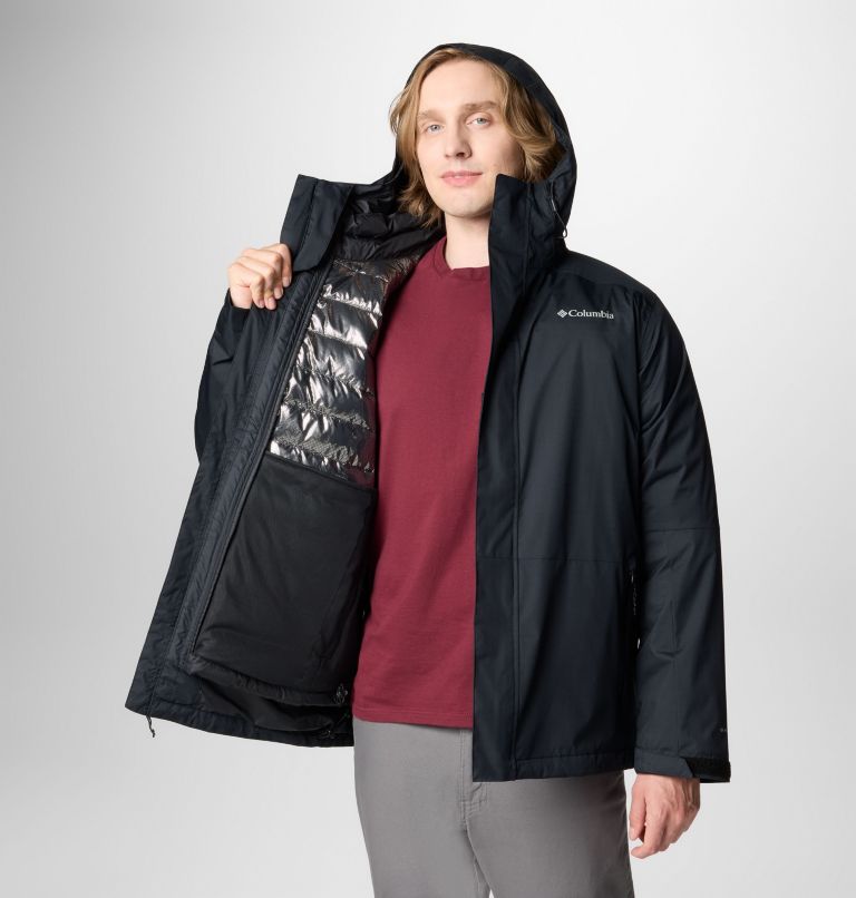 Men's Point Park Interchange Jacket, Color: Black, image 6