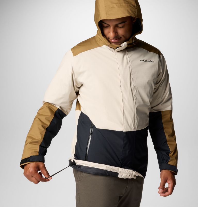 Men's Point Park Interchange Jacket, Color: Dark Stone, Delta, Black, image 6