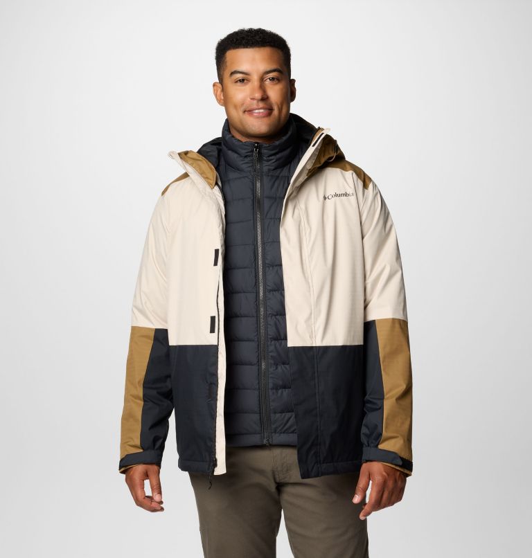 Men's Point Park Interchange Jacket, Color: Dark Stone, Delta, Black, image 7
