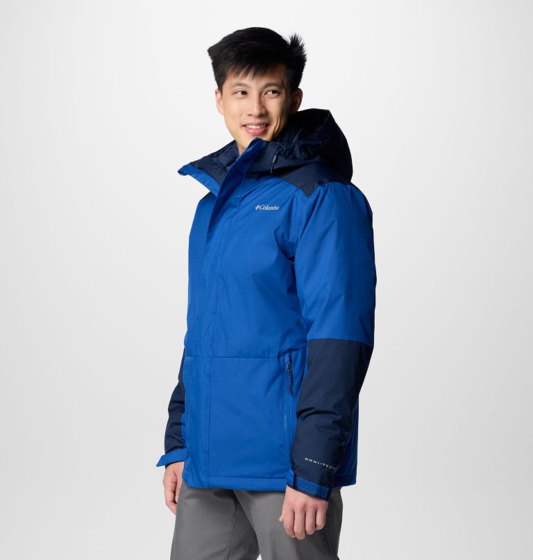 Men's Point Park Interchange Jacket, Color: Mountain Blue, Collegiate Navy, image 4
