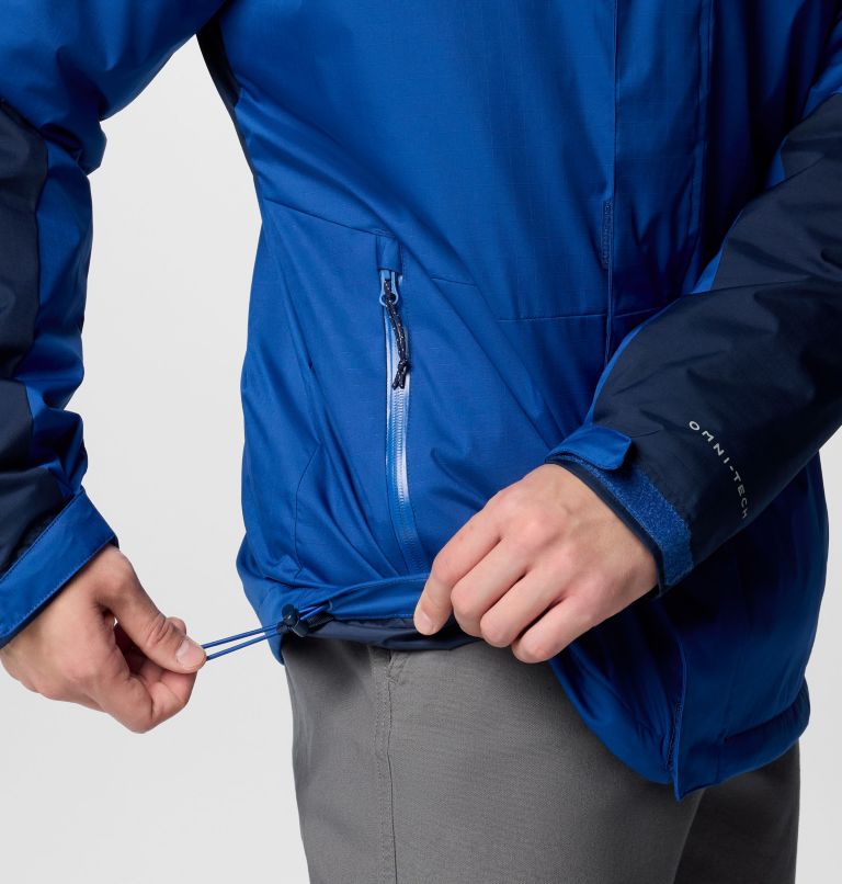 Men's Point Park Interchange Jacket, Color: Mountain Blue, Collegiate Navy, image 6