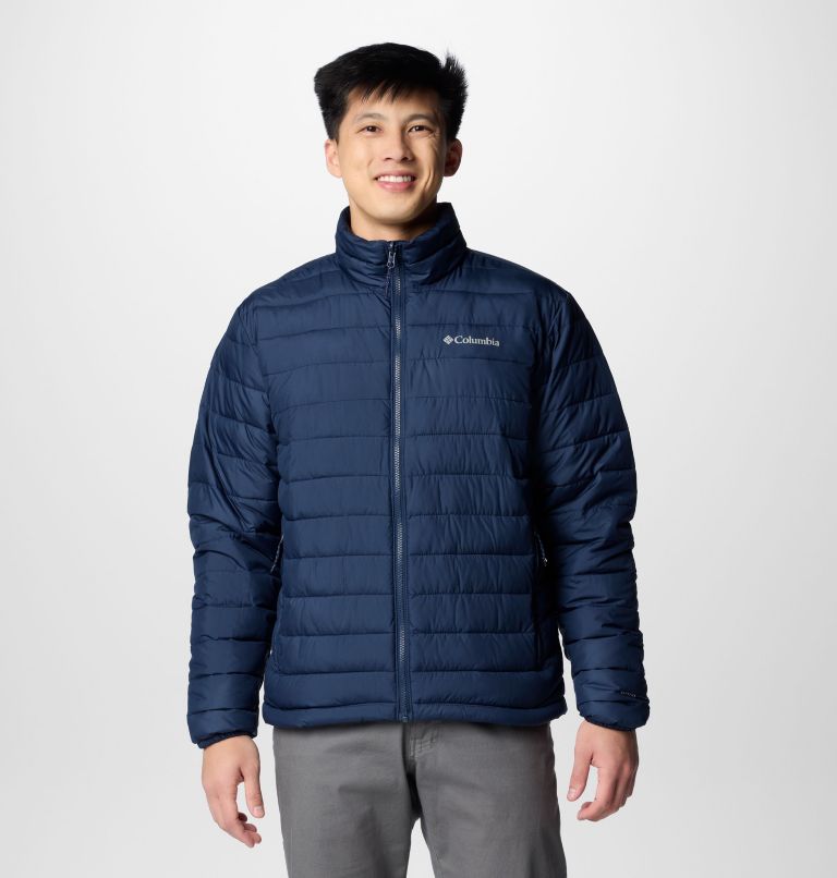 Men's Point Park Interchange Jacket, Color: Mountain Blue, Collegiate Navy, image 7