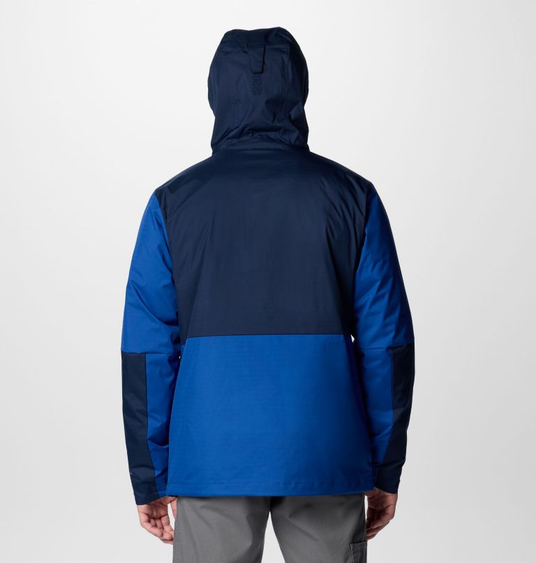 Men's Point Park Interchange Jacket, Color: Mountain Blue, Collegiate Navy, image 2