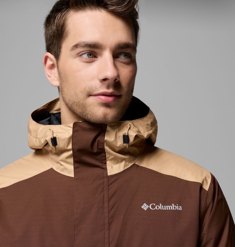 Men's Point Park 3-In-1 Waterproof Insulated Jacket, Color: Tobacco, Canoe, Black, image 9