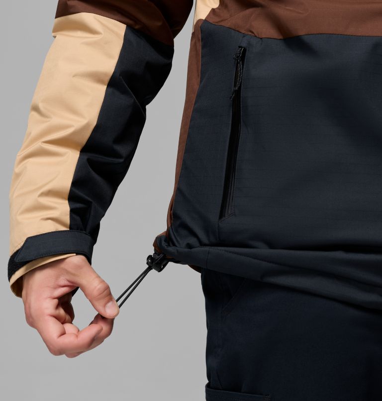 Men's Point Park 3-In-1 Waterproof Insulated Jacket, Color: Tobacco, Canoe, Black, image 10