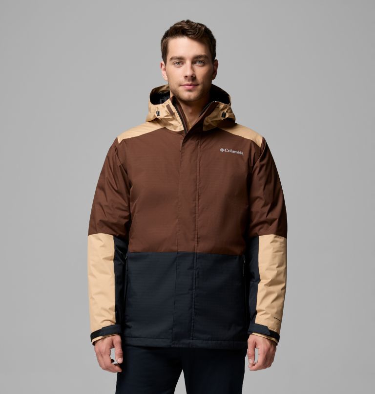 Men's Point Park 3-In-1 Waterproof Insulated Jacket, Color: Tobacco, Canoe, Black, image 1