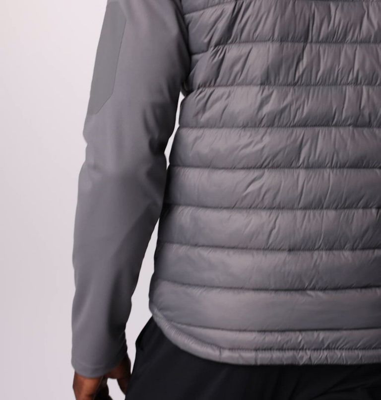 Men's Columbia Tech Hybrid Softshell Jacket, Color: City Grey