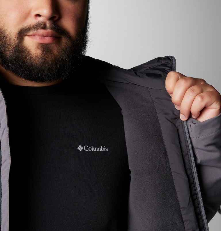 Men's Gate Racer II Softshell Jacket - Big, Color: City Grey, image 6