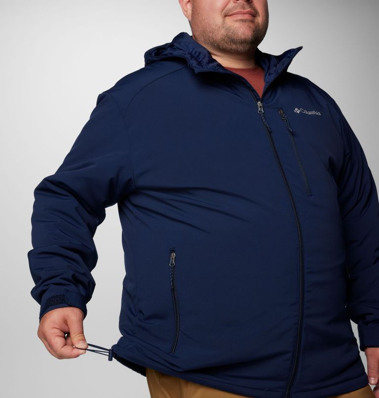 Men's Gate Racer II Softshell Jacket - Big, Color: Collegiate Navy, image 6
