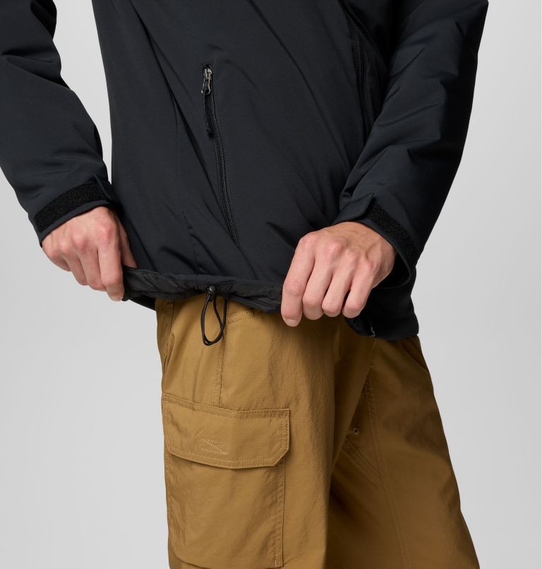Men's Gate Racer II Softshell Jacket - Tall, Color: Black, image 8