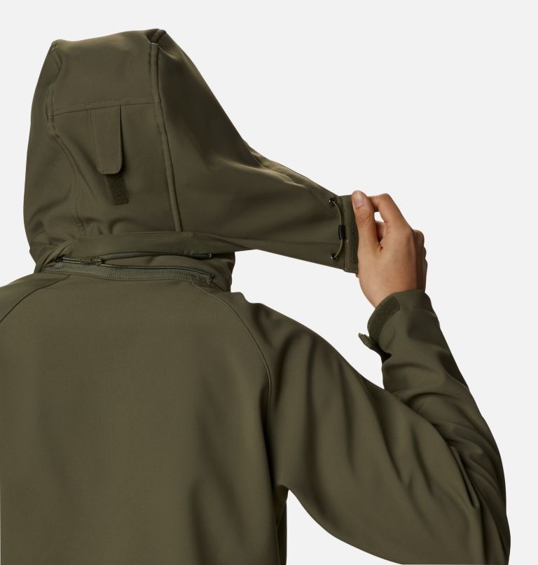 Cascade Ridge III Softshell Wanderjacke für Männer, Color: Stone Green, image 7