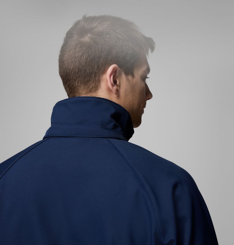 Men’s Cascade Ridge III Softshell Hiking Jacket, Color: Collegiate Navy, image 8