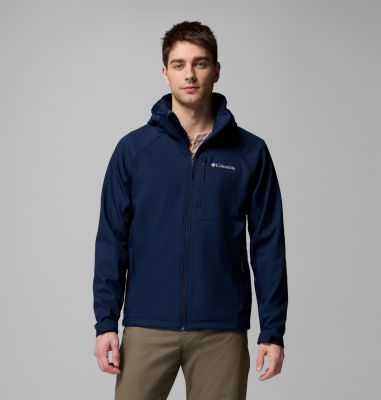 Men’s Cascade Ridge III Softshell Hiking Jacket, Color: Collegiate Navy, image 1