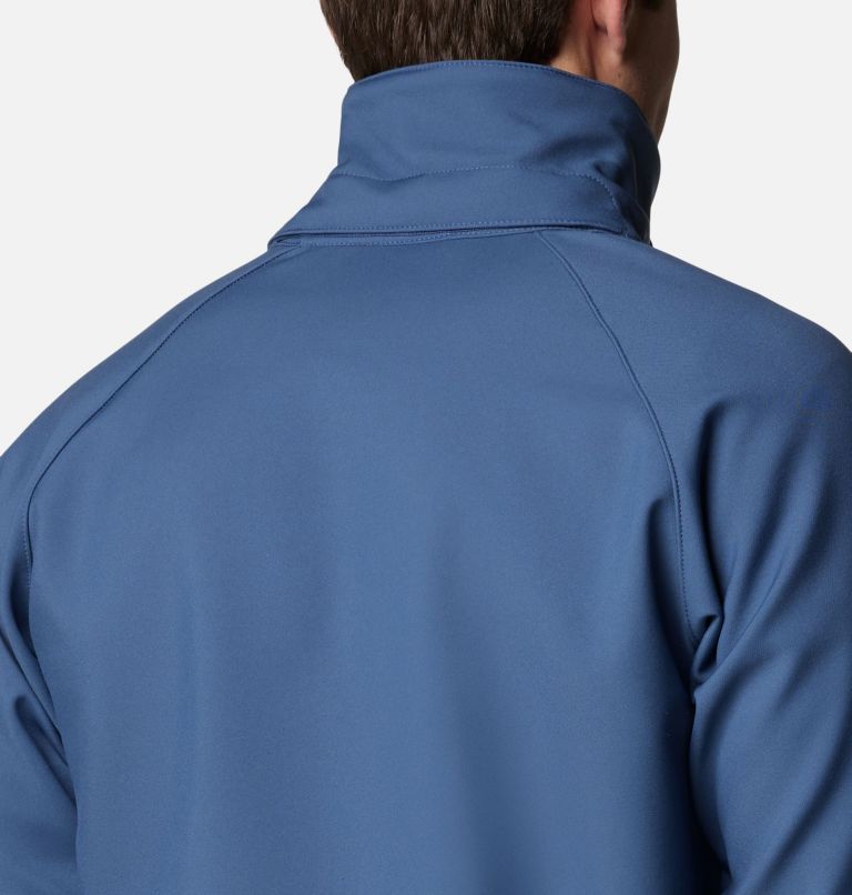 Men’s Cascade Ridge III Softshell Hiking Jacket, Color: Dark Mountain, image 7