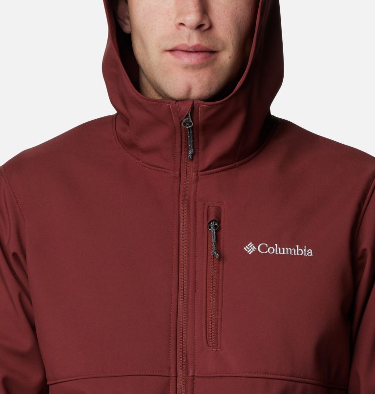 Men's Ascender II Hooded Softshell Jacket, Color: Spice, image 4