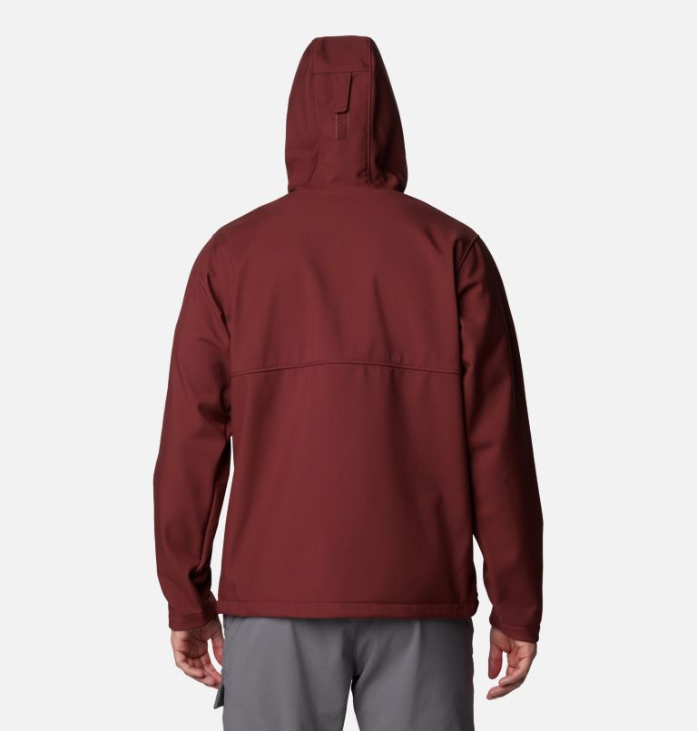 Men's Ascender II Hooded Softshell Jacket, Color: Spice, image 2