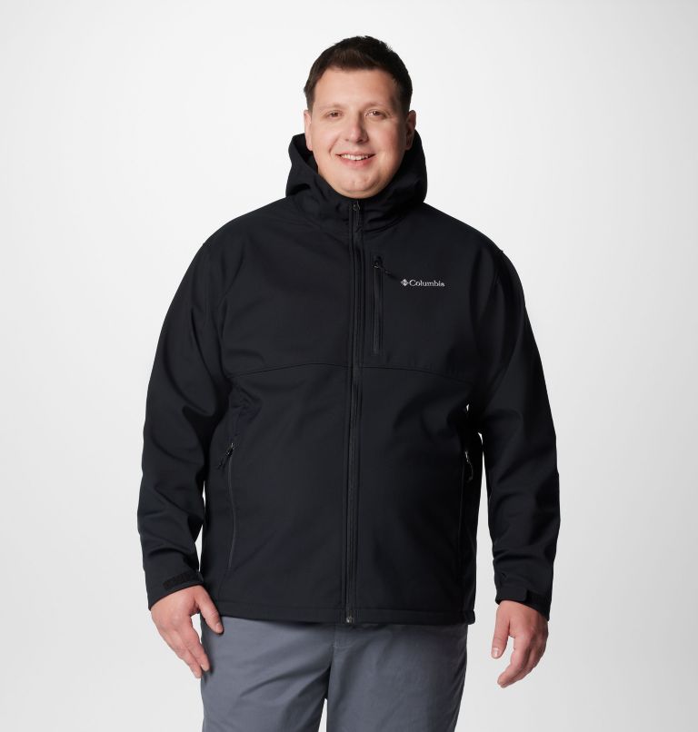 Columbia softshell shops jacket with hood