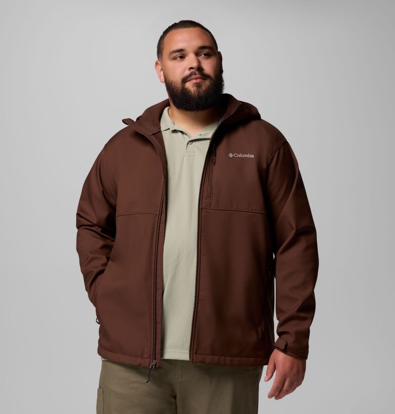 Men's Ascender II Hooded Softshell Jacket - Big, Color: Tobacco, image 5