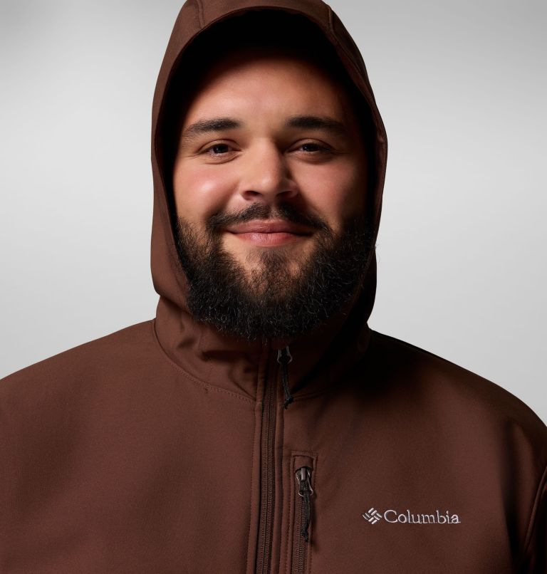 Men's Ascender II Hooded Softshell Jacket - Big, Color: Tobacco, image 7