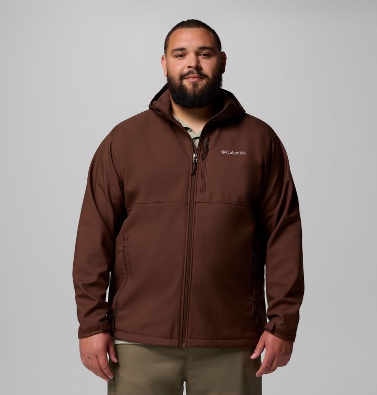 Men's Ascender II Hooded Softshell Jacket - Big, Color: Tobacco, image 1