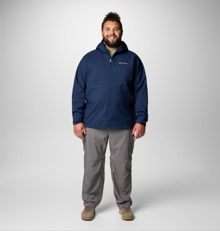 Men's Ascender II Hooded Softshell Jacket - Big, Color: Collegiate Navy, image 3