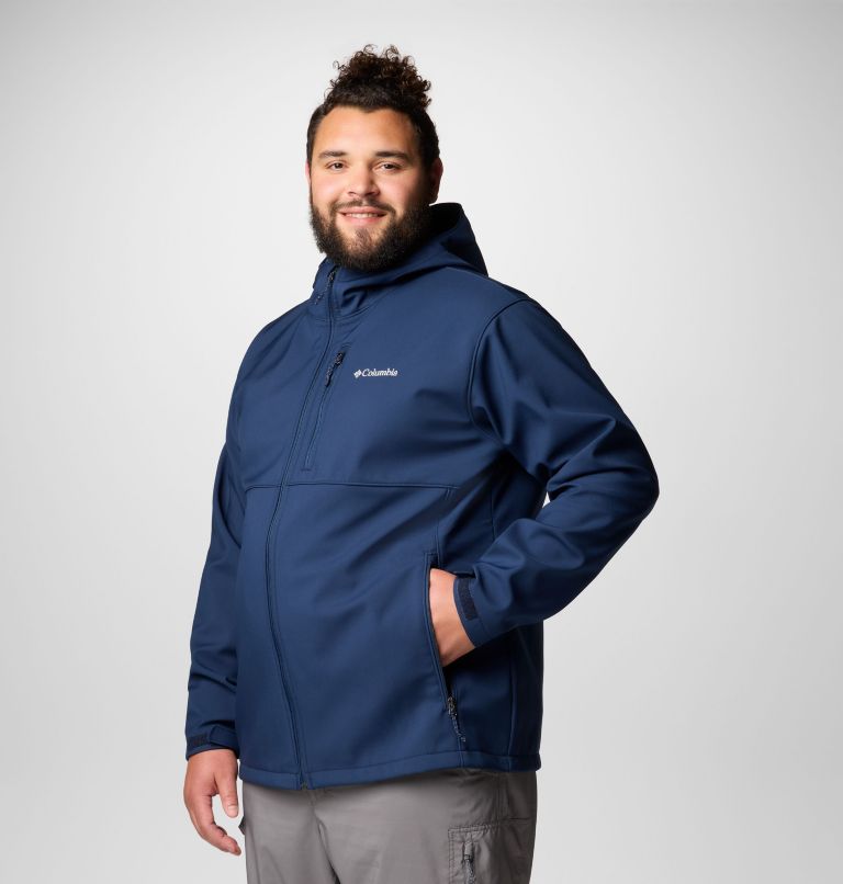 Men's Ascender II Hooded Softshell Jacket - Big, Color: Collegiate Navy, image 4
